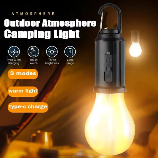 Rechargeable LED Camping Lantern | Portable Emergency Light for Home & Outdoors